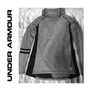 Grey Under Armour Turtleneck Pullover